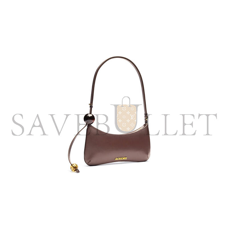 JACQUEMUS THE BISOU PERLE BEADED SHOULDER BAG BAW00057AC01C01855 (27*11.5*4cm)